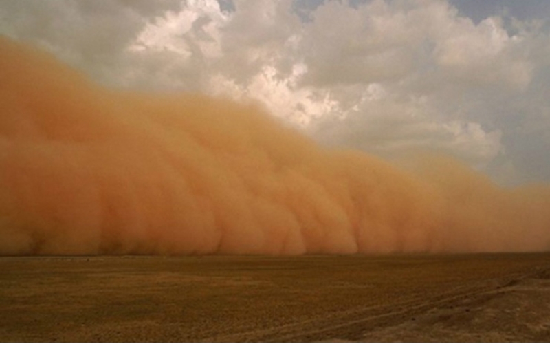 敦煌市將出現大風(fēng)沙塵、降雪天氣過(guò)程，請注意防范！